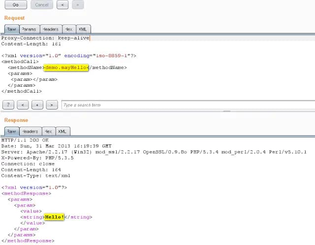 WordPress XML-RPC Pingback Vulnerability